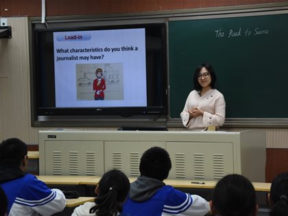 突破固有模式，深入创新设计——英语教研组承担区级公开课